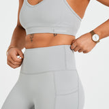 Kyba Strap Bra - Smoke