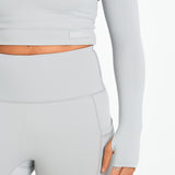 Staple Long Sleeve - Smoke