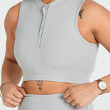 Kyba Crop Bra - Smoke