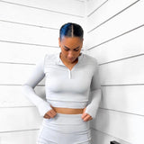 Staple Long Sleeve - Smoke