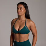 Aura Seamless Strada Bra - Sage