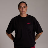 Block Club Tee - Black/Siren