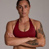 Aura Seamless Halter Bra - Siren