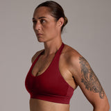 Aura Seamless Halter Bra - Siren