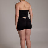 Aura Seamless Halter Tank - Onyx