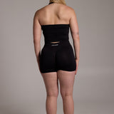 Aura Seamless Halter Tank - Onyx