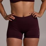 Aura Seamless Shorts - Cocoa