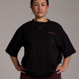 Block Club Tee - Black/Cocoa