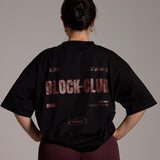 Block Club Tee - Black/Cocoa
