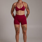 Aura Seamless Shorts - Siren