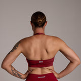 Aura Seamless Halter Bra - Siren