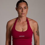 Aura Seamless Halter Tank - Siren