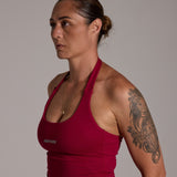 Aura Seamless Halter Tank - Siren