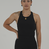 Essentials High Neck Tank - Onyx