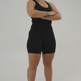Essentials Mid Shorts w/ Pockets- Onyx