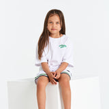 Junior Oversized Tee - Cloud
