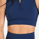 Kyba Crop Bra - Steel