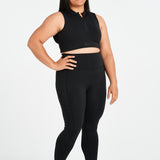 Kyba Crop Bra - Onyx