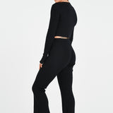 Lounger Flares - Onyx